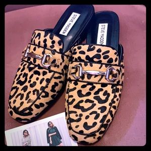 Steve Madden Rylie Leopard Mules